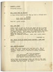 Moe Howard's 32pp. Script Dated October 1939 for The 1940 Three Stooges Film ''You Nazty Spy!'' -- Very Good Condition